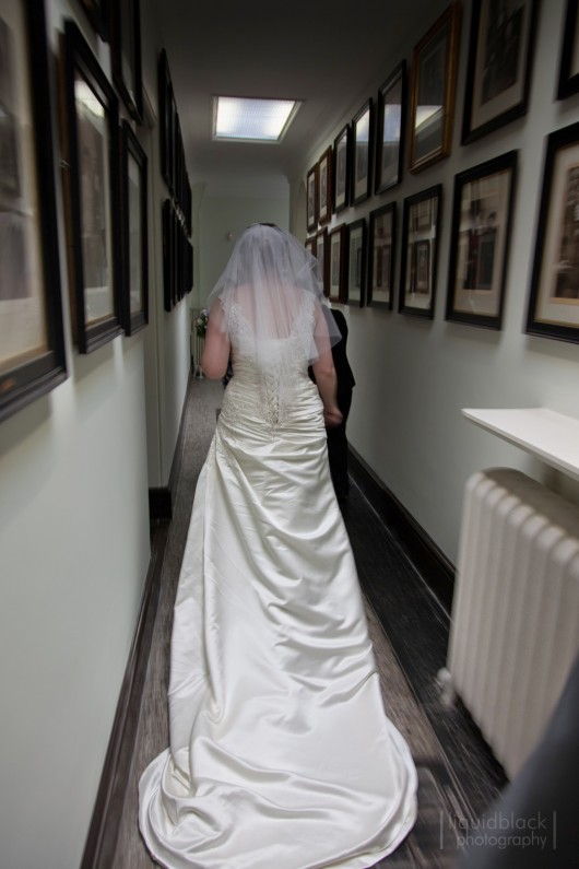 Satin and Lace Off Shoulder Wedding Dress