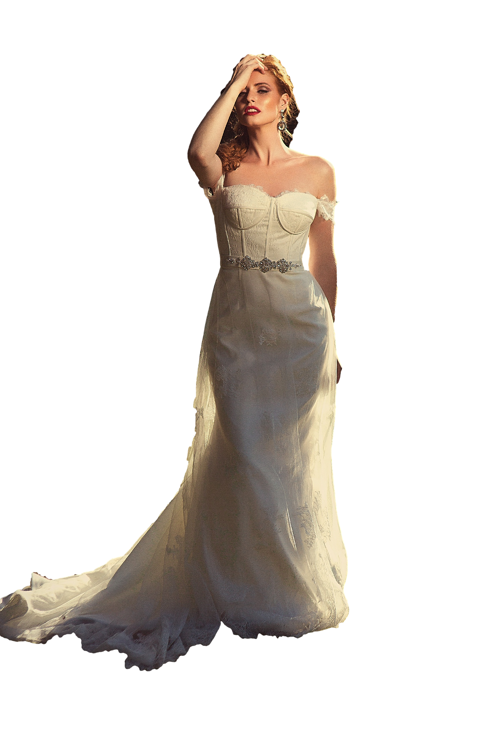 2015 Wedding Trends - Bustier Bodice and Mermaid Skirt Wedding Dress