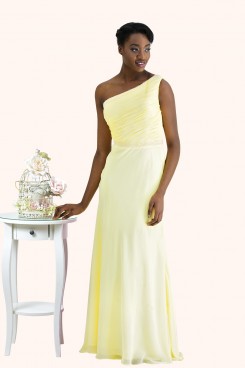 ... prom dress. One shoulder sheath evening dress, bridesmaid dress or