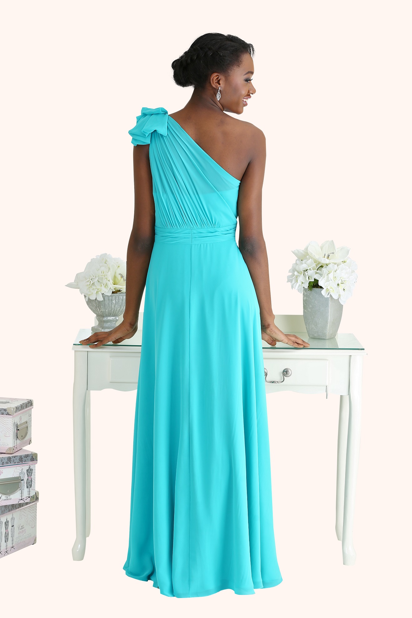 tiffany blue bridesmaid dresses