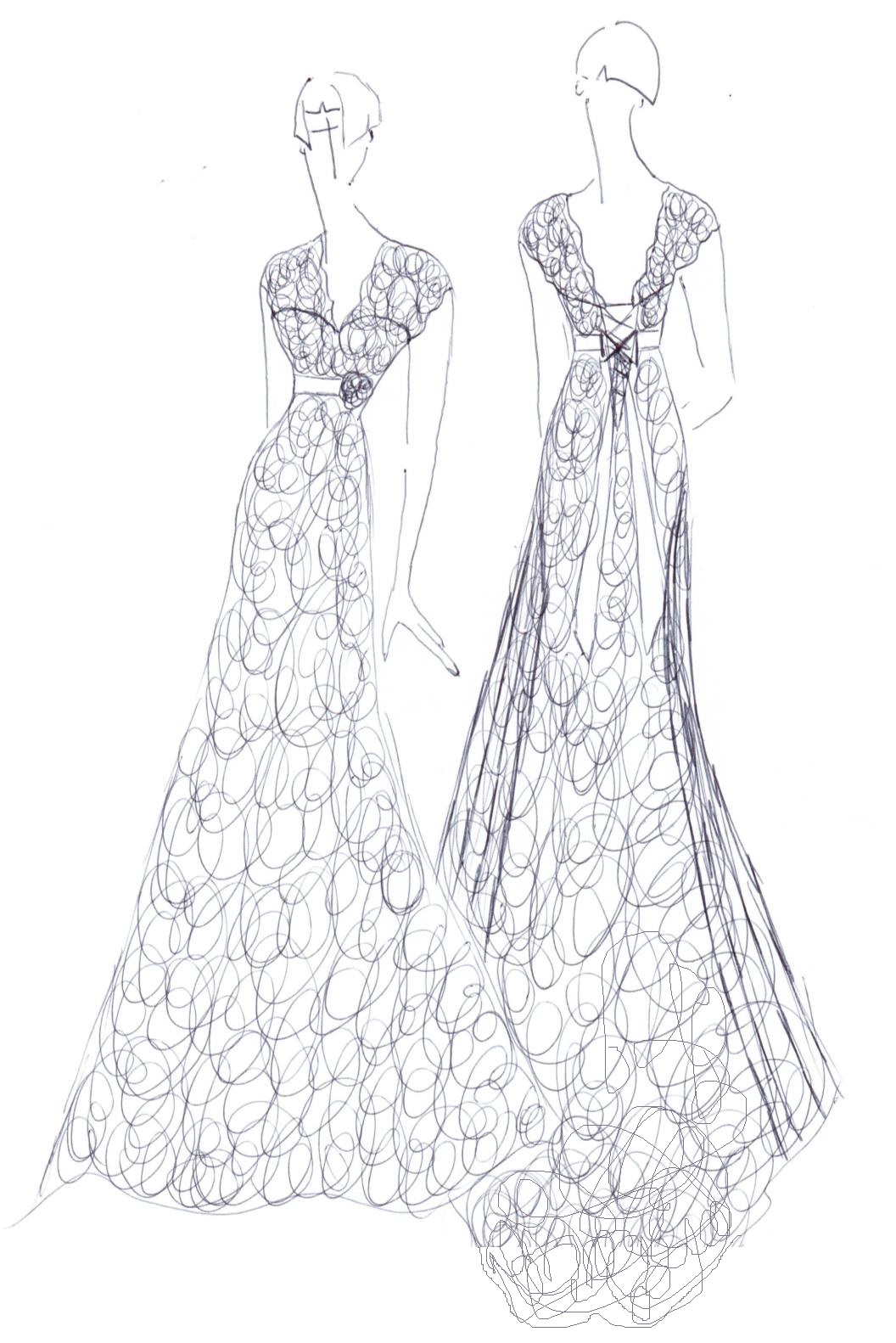 Estilo Moda Bridal Reviews - Lace V Neck Wedding Dress