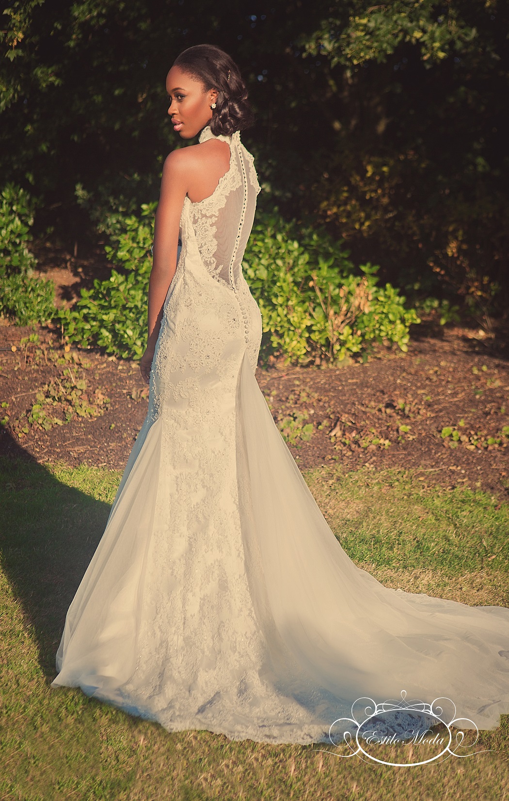 low back wedding dress